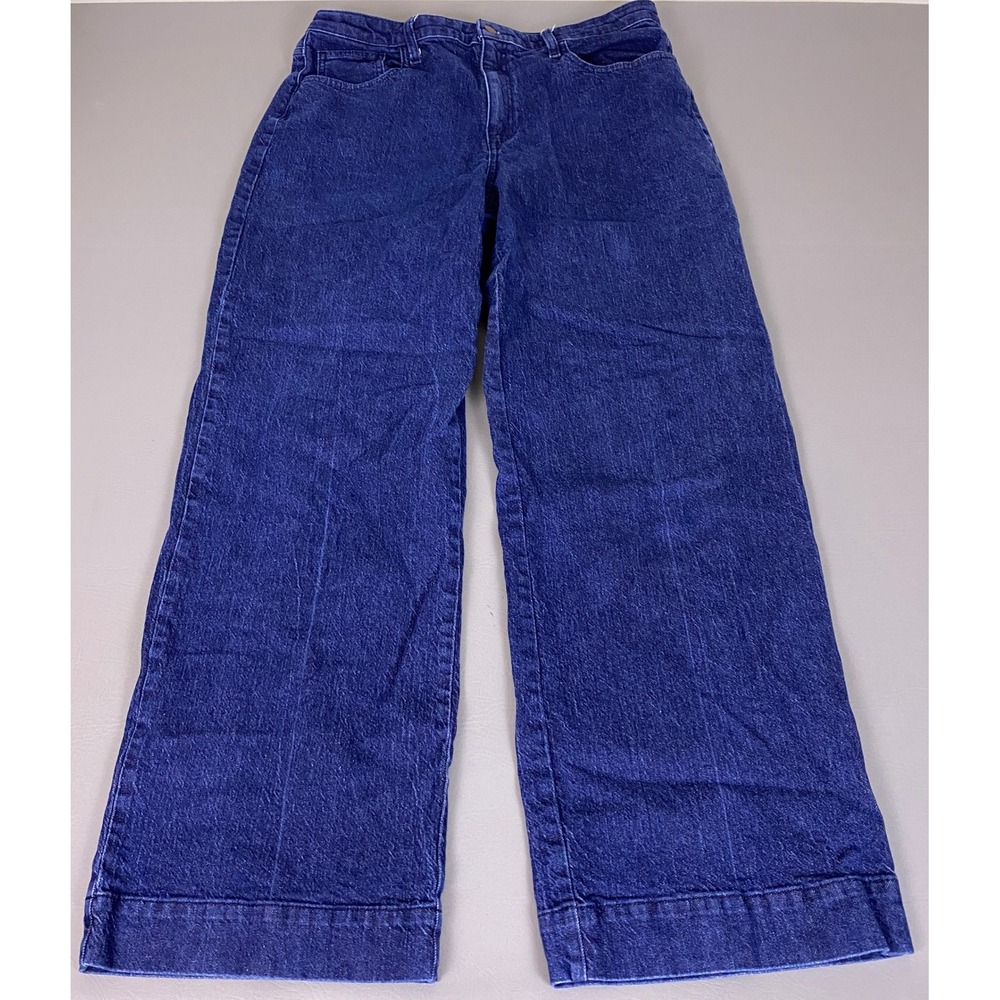 Universal Thread Wide Leg Flare Jeans in Blue